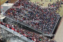 Fans. 16.11.2012. Formula 1 World Championship, Rd 19, United States Grand Prix, Austin, Texas, USA, Practice Day.