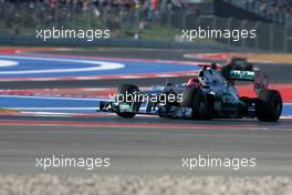 Michael Schumacher (GER), Mercedes GP  16.11.2012. Formula 1 World Championship, Rd 19, United States Grand Prix, Austin, USA, Practice Day