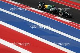 Vitaly Petrov (RUS), Caterham F1 Team  16.11.2012. Formula 1 World Championship, Rd 19, United States Grand Prix, Austin, USA, Practice Day