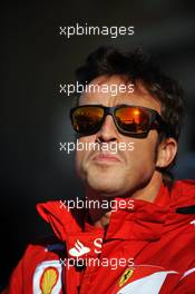 Fernando Alonso (ESP) Ferrari. 16.11.2012. Formula 1 World Championship, Rd 19, United States Grand Prix, Austin, Texas, USA, Practice Day.