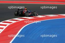 Mark Webber (AUS), Red Bull Racing  16.11.2012. Formula 1 World Championship, Rd 19, United States Grand Prix, Austin, USA, Practice Day