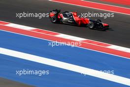Timo Glock (GER), Marussia F1 Team  16.11.2012. Formula 1 World Championship, Rd 19, United States Grand Prix, Austin, USA, Practice Day