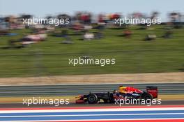 Sebastian Vettel (GER), Red Bull Racing  16.11.2012. Formula 1 World Championship, Rd 19, United States Grand Prix, Austin, USA, Practice Day