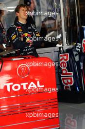 Sebastian Vettel (GER) Red Bull Racing. 16.11.2012. Formula 1 World Championship, Rd 19, United States Grand Prix, Austin, Texas, USA, Practice Day.