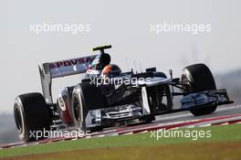 Bruno Senna (BRA) Williams FW34. 16.11.2012. Formula 1 World Championship, Rd 19, United States Grand Prix, Austin, Texas, USA, Practice Day.