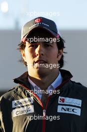 Sergio Perez (MEX) Sauber. 16.11.2012. Formula 1 World Championship, Rd 19, United States Grand Prix, Austin, Texas, USA, Practice Day.