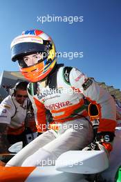 Paul di Resta (GBR) Sahara Force India VJM05 on the grid. 18.11.2012. Formula 1 World Championship, Rd 19, United States Grand Prix, Austin, Texas, USA, Race Day.
