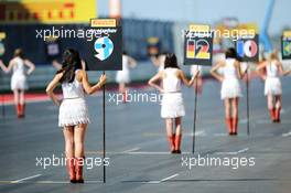 Grid girls. 18.11.2012. Formula 1 World Championship, Rd 19, United States Grand Prix, Austin, Texas, USA, Race Day.