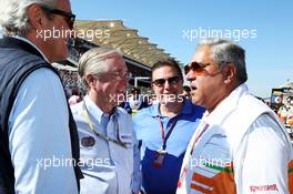 Dr. Vijay Mallya (IND) Sahara Force India F1 Team Owner on the grid. 18.11.2012. Formula 1 World Championship, Rd 19, United States Grand Prix, Austin, Texas, USA, Race Day.