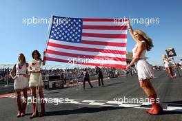Grid girls 18.11.2012. Formula 1 World Championship, Rd 19, United States Grand Prix, Austin, USA, Race Day