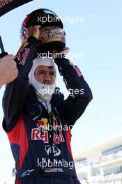 Sebastian Vettel (GER) Red Bull Racing on the grid. 18.11.2012. Formula 1 World Championship, Rd 19, United States Grand Prix, Austin, Texas, USA, Race Day.