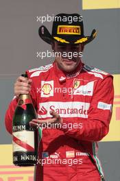 3rd place Fernando Alonso (ESP), Scuderia Ferrari  18.11.2012. Formula 1 World Championship, Rd 19, United States Grand Prix, Austin, USA, Race Day