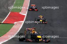 Sebastian Vettel (GER), Red Bull Racing  18.11.2012. Formula 1 World Championship, Rd 19, United States Grand Prix, Austin, USA, Race Day