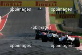 Kamui Kobayashi (JAP), Sauber F1 Team  18.11.2012. Formula 1 World Championship, Rd 19, United States Grand Prix, Austin, USA, Race Day