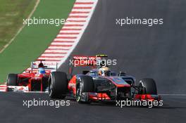Lewis Hamilton (GBR) McLaren MP4/27. 18.11.2012. Formula 1 World Championship, Rd 19, United States Grand Prix, Austin, Texas, USA, Race Day.