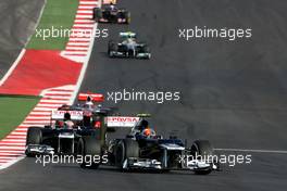 Bruno Senna (BRE), Williams F1 Team  18.11.2012. Formula 1 World Championship, Rd 19, United States Grand Prix, Austin, USA, Race Day