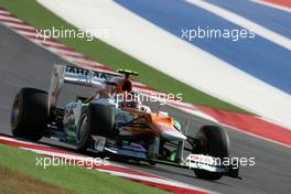 Nico Hulkenberg (GER), Sahara Force India Formula One Team  18.11.2012. Formula 1 World Championship, Rd 19, United States Grand Prix, Austin, USA, Race Day