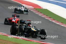Heikki Kovalainen (FIN), Caterham F1 Team  18.11.2012. Formula 1 World Championship, Rd 19, United States Grand Prix, Austin, USA, Race Day