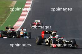 Kimi Raikkonen (FIN) Lotus F1 E20. 18.11.2012. Formula 1 World Championship, Rd 19, United States Grand Prix, Austin, Texas, USA, Race Day.