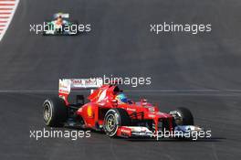 Fernando Alonso (ESP) Ferrari F2012. 18.11.2012. Formula 1 World Championship, Rd 19, United States Grand Prix, Austin, Texas, USA, Race Day.