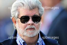 George Lucas (USA) Star Wars Creator. 17.11.2012. Formula 1 World Championship, Rd 19, United States Grand Prix, Austin, Texas, USA, Qualifying Day.