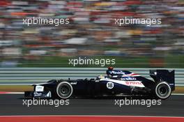 Pastor Maldonado (VEN) Williams FW34. 17.11.2012. Formula 1 World Championship, Rd 19, United States Grand Prix, Austin, Texas, USA, Qualifying Day.