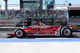 1980 Ferrari of Gilles Villeneuve (CDN) in the Historic Race. 17.11.2012. Formula 1 World Championship, Rd 19, United States Grand Prix, Austin, Texas, USA, Qualifying Day.