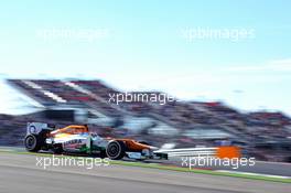 Paul di Resta (GBR) Sahara Force India VJM05. 17.11.2012. Formula 1 World Championship, Rd 19, United States Grand Prix, Austin, Texas, USA, Qualifying Day.