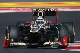 Kimi Raikkonen (FIN) Lotus F1 E20.  17.11.2012. Formula 1 World Championship, Rd 19, United States Grand Prix, Austin, Texas, USA, Qualifying Day.