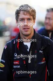 Sebastian Vettel (GER) Red Bull Racing. 17.11.2012. Formula 1 World Championship, Rd 19, United States Grand Prix, Austin, Texas, USA, Qualifying Day.