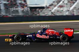 Daniel Ricciardo (AUS) Scuderia Toro Rosso STR7. 17.11.2012. Formula 1 World Championship, Rd 19, United States Grand Prix, Austin, Texas, USA, Qualifying Day.