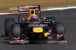 Mark Webber (AUS) Red Bull Racing RB8.  17.11.2012. Formula 1 World Championship, Rd 19, United States Grand Prix, Austin, Texas, USA, Qualifying Day.