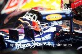 Red Bull Racing RB8 of Sebastian Vettel (GER) detail. 17.11.2012. Formula 1 World Championship, Rd 19, United States Grand Prix, Austin, Texas, USA, Qualifying Day.