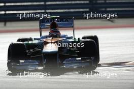 Nico Hulkenberg (GER) Sahara Force India F1 VJM05. 17.11.2012. Formula 1 World Championship, Rd 19, United States Grand Prix, Austin, Texas, USA, Qualifying Day.