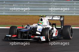 Sergio Perez (MEX) Sauber C31.  17.11.2012. Formula 1 World Championship, Rd 19, United States Grand Prix, Austin, Texas, USA, Qualifying Day.