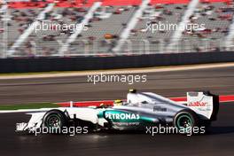 Nico Rosberg (GER) Mercedes AMG F1 W03. 17.11.2012. Formula 1 World Championship, Rd 19, United States Grand Prix, Austin, Texas, USA, Qualifying Day.