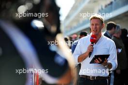 Simon Lazenby (GBR) Sky Sports F1 TV Presenter. 18.11.2012. Formula 1 World Championship, Rd 19, United States Grand Prix, Austin, Texas, USA, Race Day.