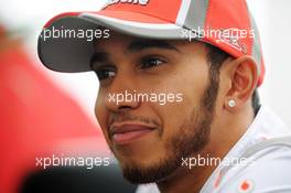 Lewis Hamilton (GBR) McLaren. 15.11.2012. Formula 1 World Championship, Rd 19, United States Grand Prix, Austin, Texas, USA, Preparation Day.