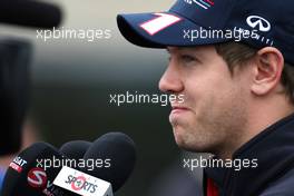 Sebastian Vettel (GER), Red Bull Racing  15.11.2012. Formula 1 World Championship, Rd 19, United States Grand Prix, Austin, USA, Preparation Day