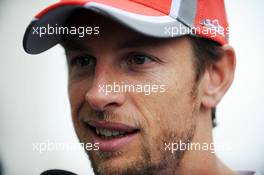 Jenson Button (GBR) McLaren. 15.11.2012. Formula 1 World Championship, Rd 19, United States Grand Prix, Austin, Texas, USA, Preparation Day.