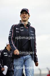 Bruno Senna (BRA) Williams walks the circuit. 15.11.2012. Formula 1 World Championship, Rd 19, United States Grand Prix, Austin, Texas, USA, Preparation Day.