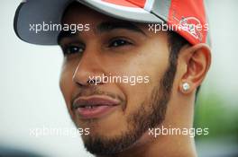 Lewis Hamilton (GBR) McLaren. 15.11.2012. Formula 1 World Championship, Rd 19, United States Grand Prix, Austin, Texas, USA, Preparation Day.