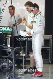 Michael Schumacher (GER), Mercedes GP  15.11.2012. Formula 1 World Championship, Rd 19, United States Grand Prix, Austin, USA, Preparation Day
