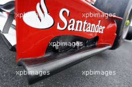 Ferrari F2012 front wing detail. 15.11.2012. Formula 1 World Championship, Rd 19, United States Grand Prix, Austin, Texas, USA, Preparation Day.