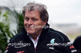 Norbert Haug (GER) Mercedes Sporting Director. 15.11.2012. Formula 1 World Championship, Rd 19, United States Grand Prix, Austin, Texas, USA, Preparation Day.