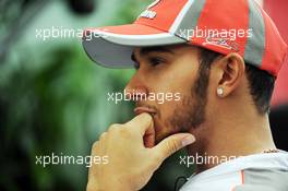 Lewis Hamilton (GBR) McLaren. 15.11.2012. Formula 1 World Championship, Rd 19, United States Grand Prix, Austin, Texas, USA, Preparation Day.