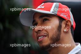 Lewis Hamilton (GBR) McLaren. 15.11.2012. Formula 1 World Championship, Rd 19, United States Grand Prix, Austin, Texas, USA, Preparation Day.