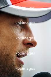 Jenson Button (GBR) McLaren. 15.11.2012. Formula 1 World Championship, Rd 19, United States Grand Prix, Austin, Texas, USA, Preparation Day.