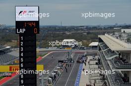 Circuit detail. 15.11.2012. Formula 1 World Championship, Rd 19, United States Grand Prix, Austin, Texas, USA, Preparation Day.
