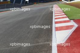 Circuit detail. 14.11.2012. Formula 1 World Championship, Rd 19, United States Grand Prix, Austin, Texas, USA, Preparation Day.